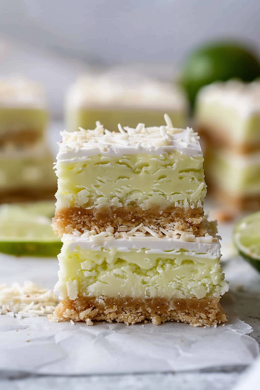 Starbucks Lime Frosted Coconut Bars Recipe