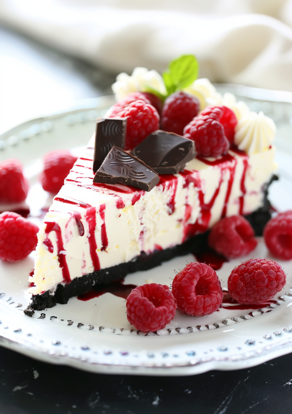 White Chocolate Raspberry Cheesecake Recipe