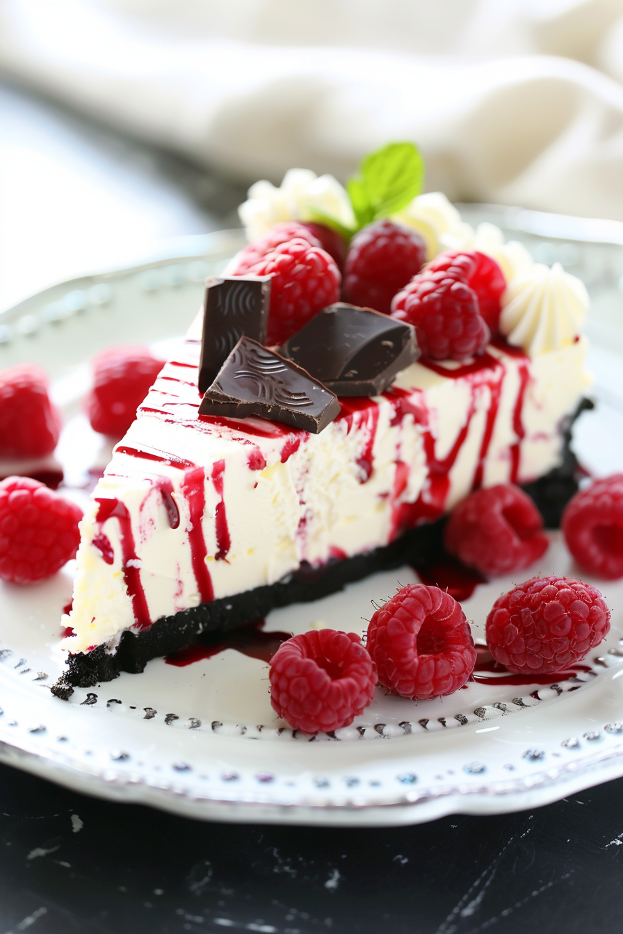 White Chocolate Raspberry Cheesecake Recipe