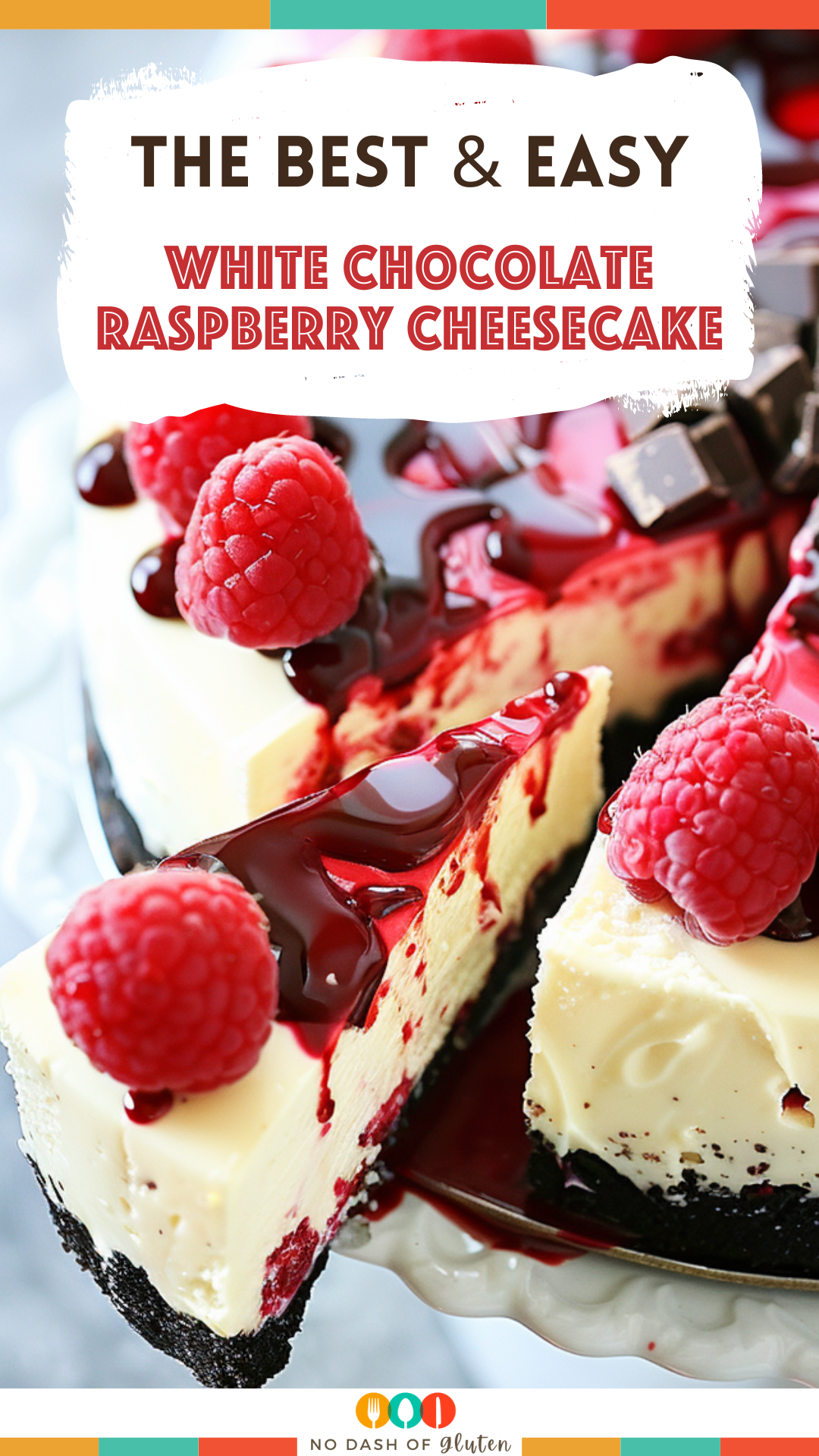 White Chocolate Raspberry Cheesecake Recipe