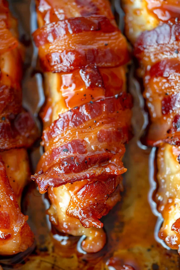 Bacon Brown Sugar Chicken Tenders Recipe