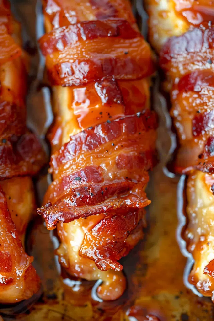 Bacon Brown Sugar Chicken Tenders Recipe
