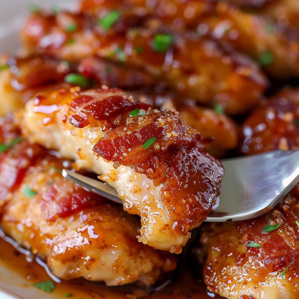 Bacon Brown Sugar Chicken Tenders Recipe