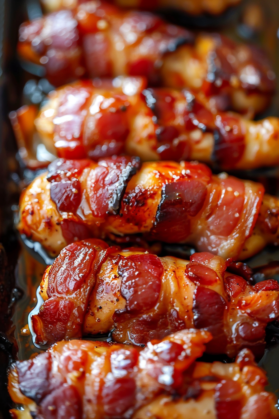 Bacon Brown Sugar Chicken Tenders Recipe