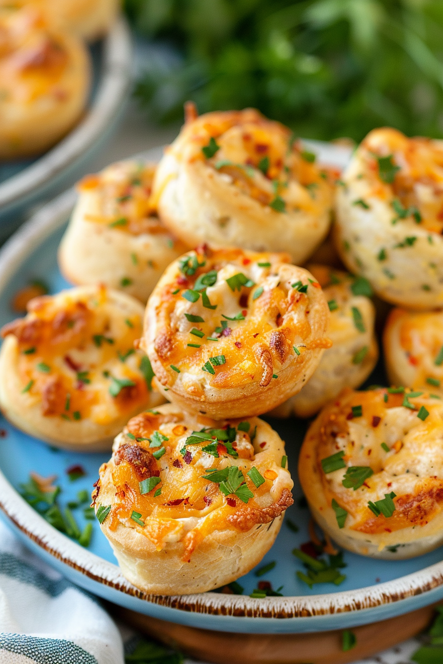 Baked Crack Chicken Pinwheels