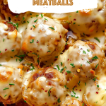 Easy French Onion Meatballs