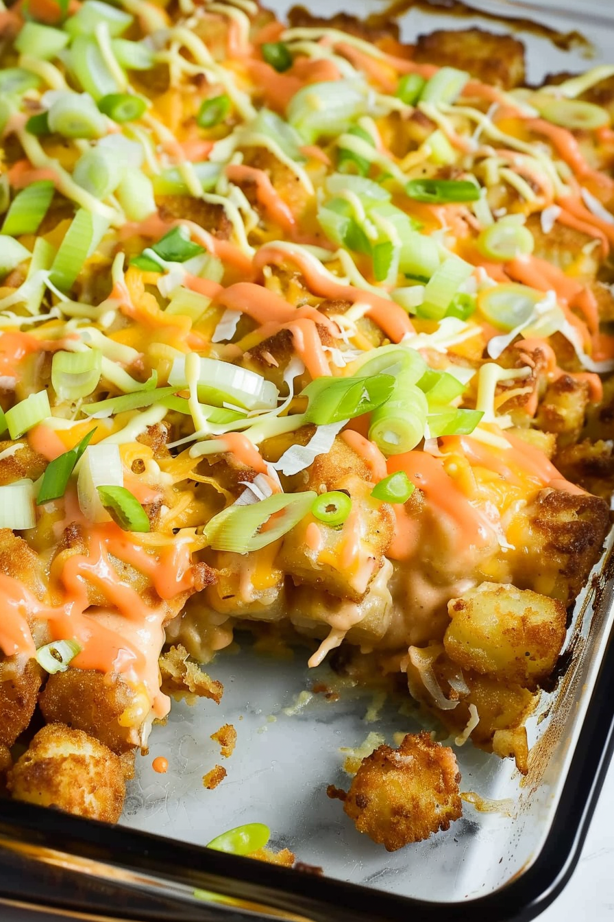 Big Mac Tater Tot Casserole