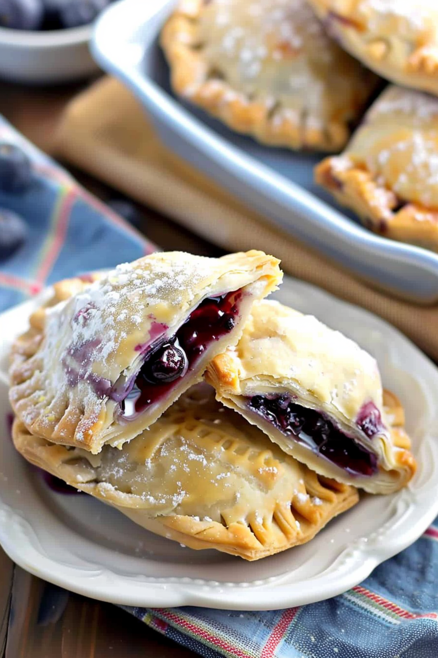 Blueberry Lemon Hand Pies Recipe