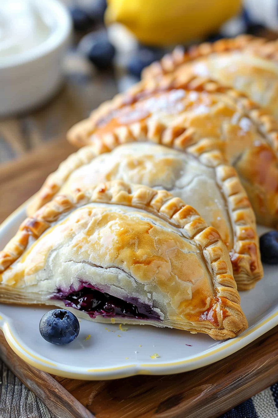 Blueberry Lemon Hand Pies Recipe