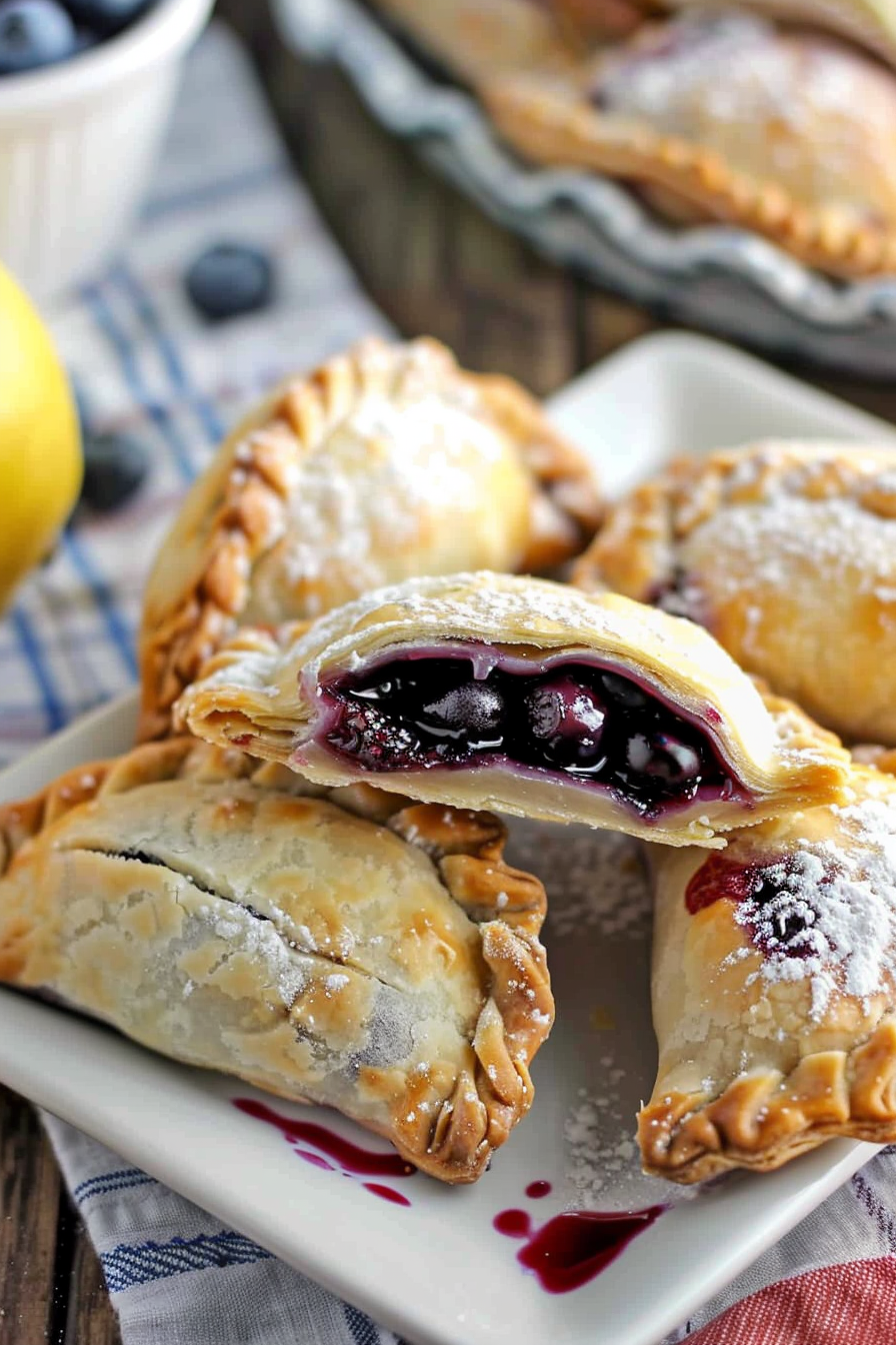 Blueberry Lemon Hand Pies Recipe