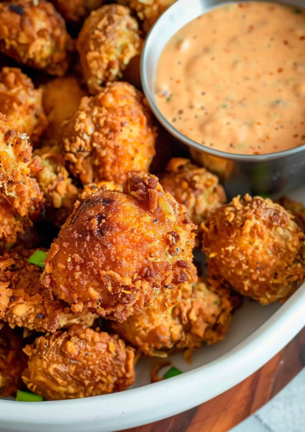 Crispy Fried Mushrooms