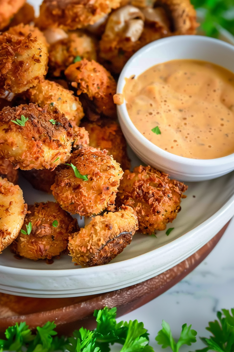 Crispy Fried Mushrooms