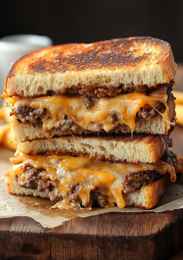 Cast Iron Patty Melts