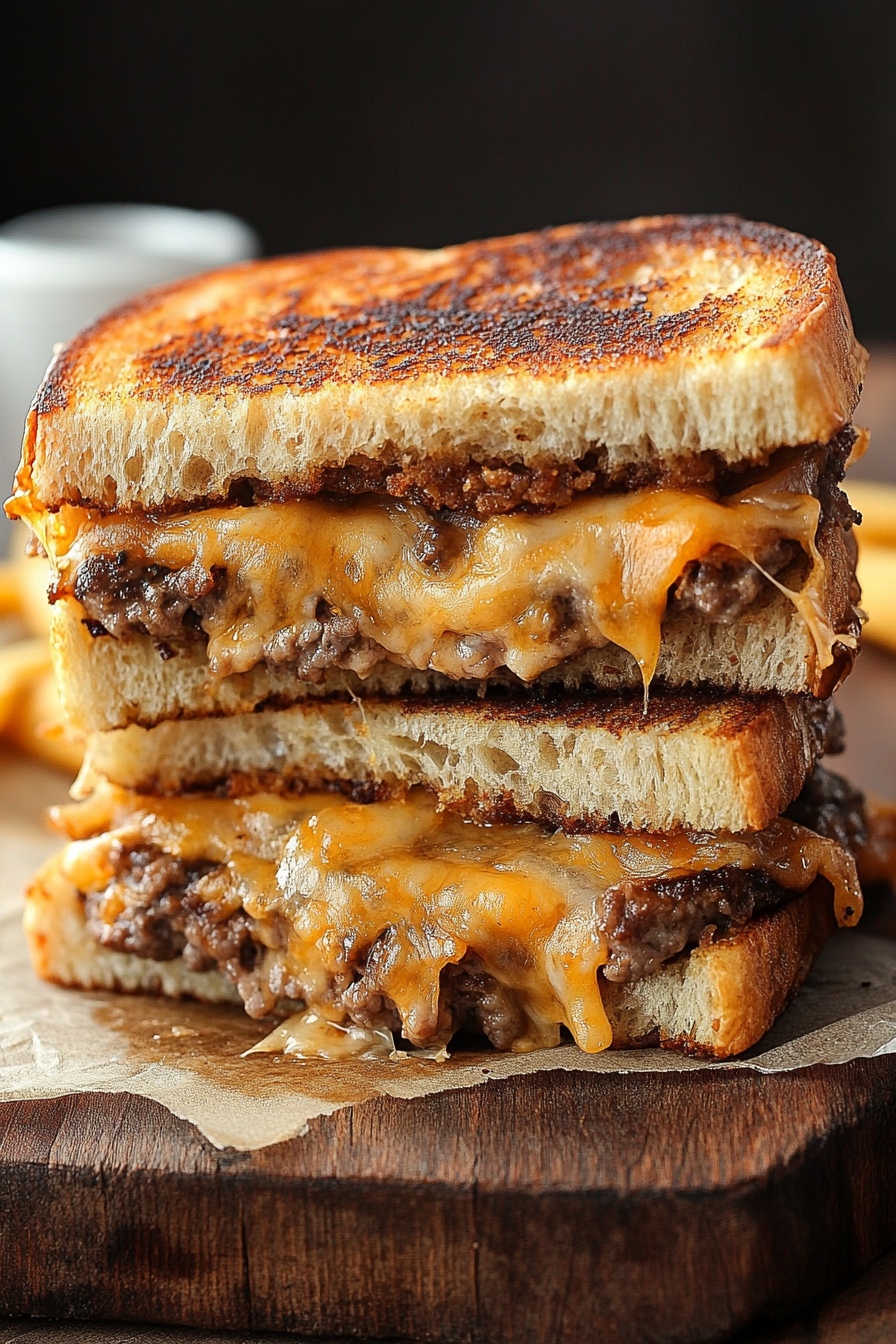 Cast Iron Patty Melts