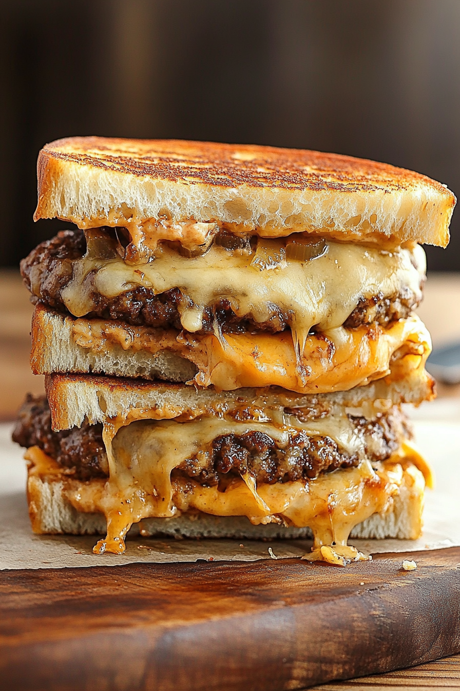 Cast Iron Patty Melts