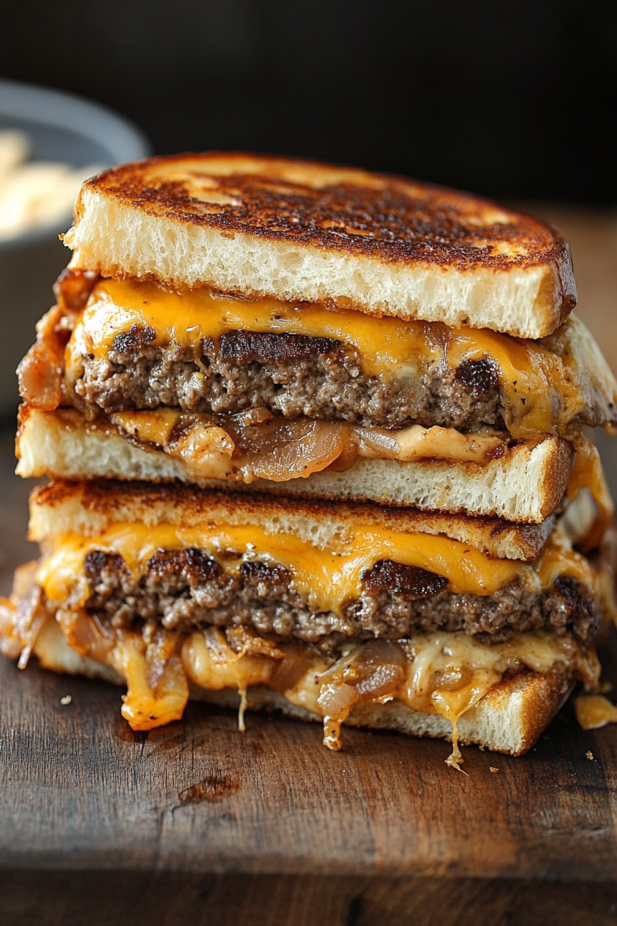 Cast Iron Patty Melts