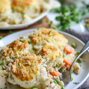 Cheddar Bay Biscuit Chicken Pot Pie Recipe