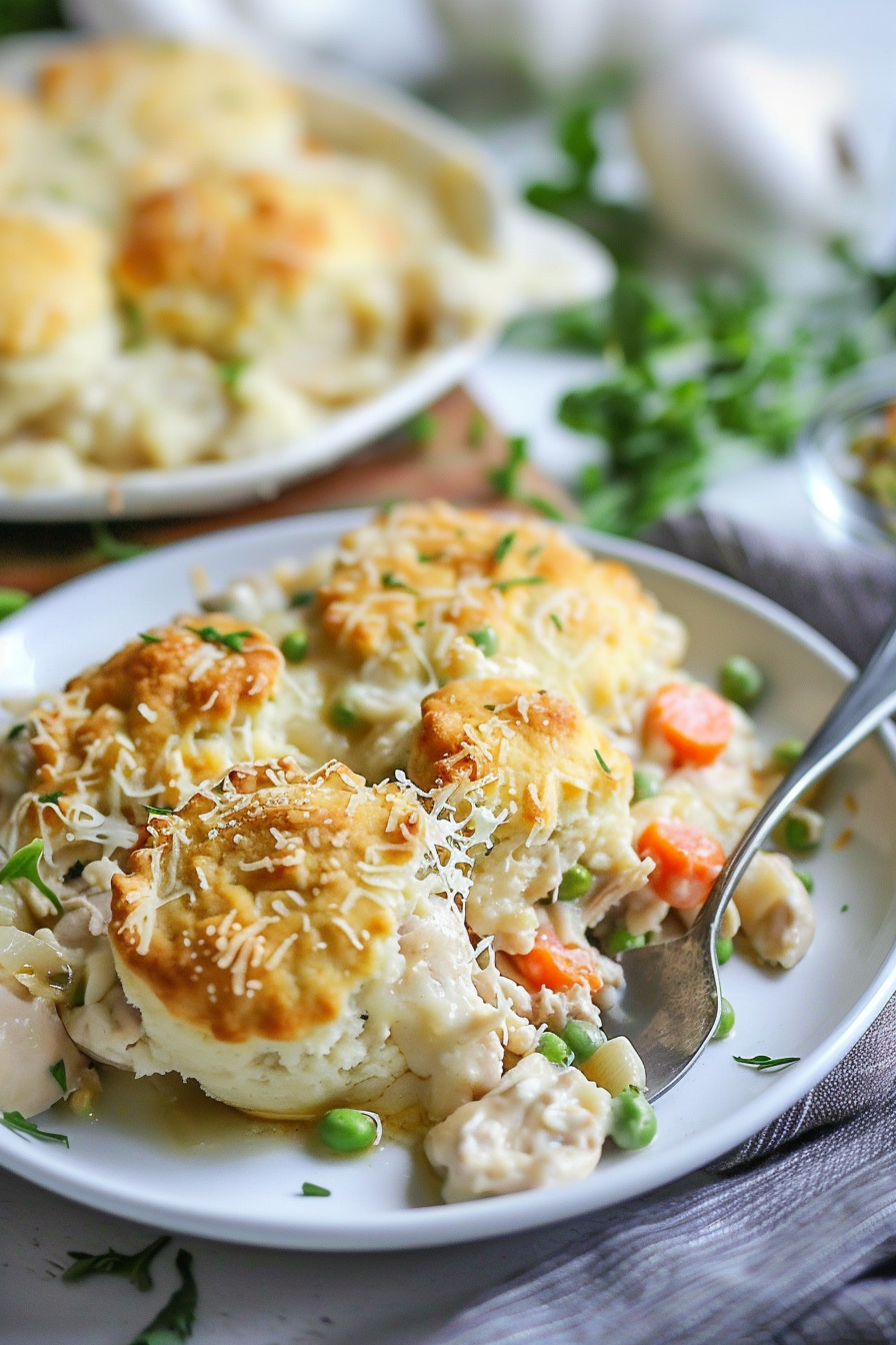 Cheddar Bay Biscuit Chicken Pot Pie Recipe