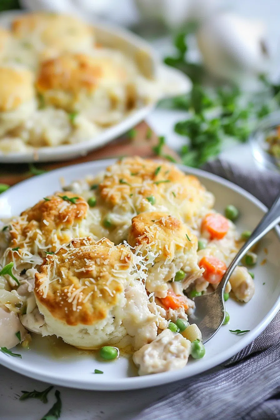 Cheddar Bay Biscuit Chicken Pot Pie Recipe