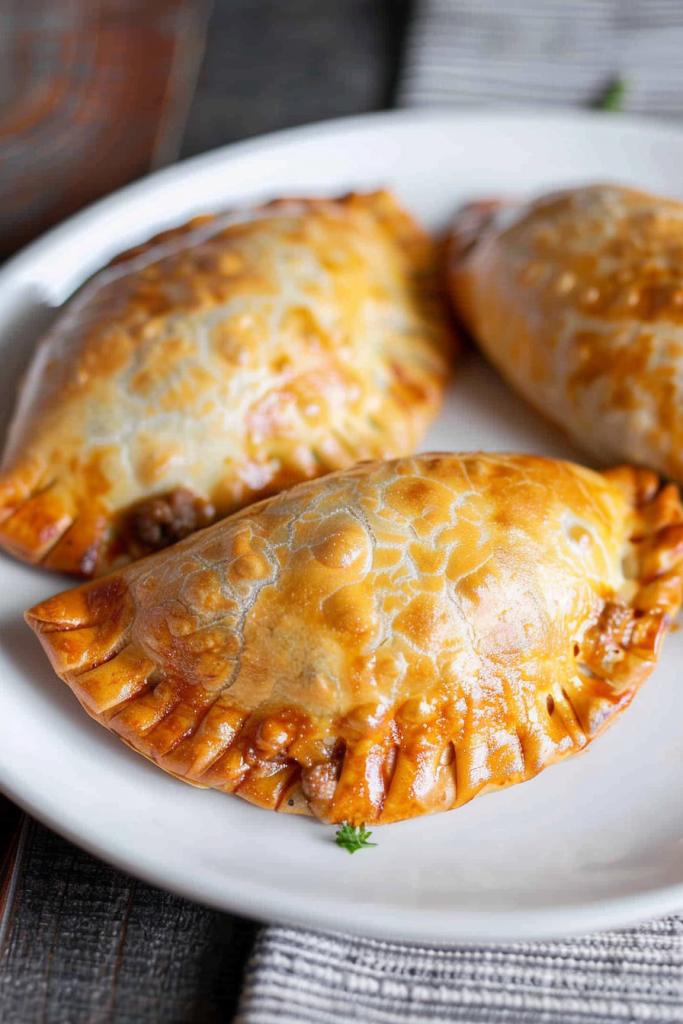 Homemade Cheesy Beef Empanadas