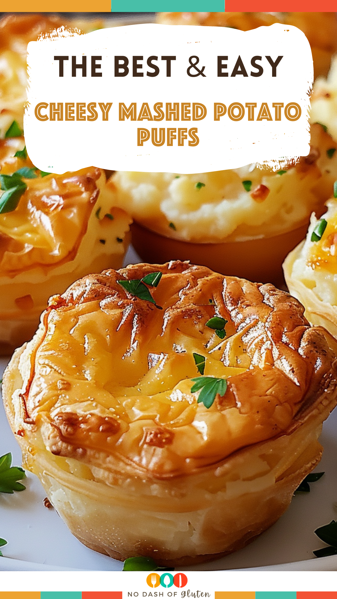 Easy Cheesy Mashed Potato Puffs