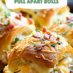 Chicken Bacon Ranch Pull Apart Rolls