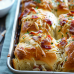 Chicken Bacon Ranch Pull Apart Rolls