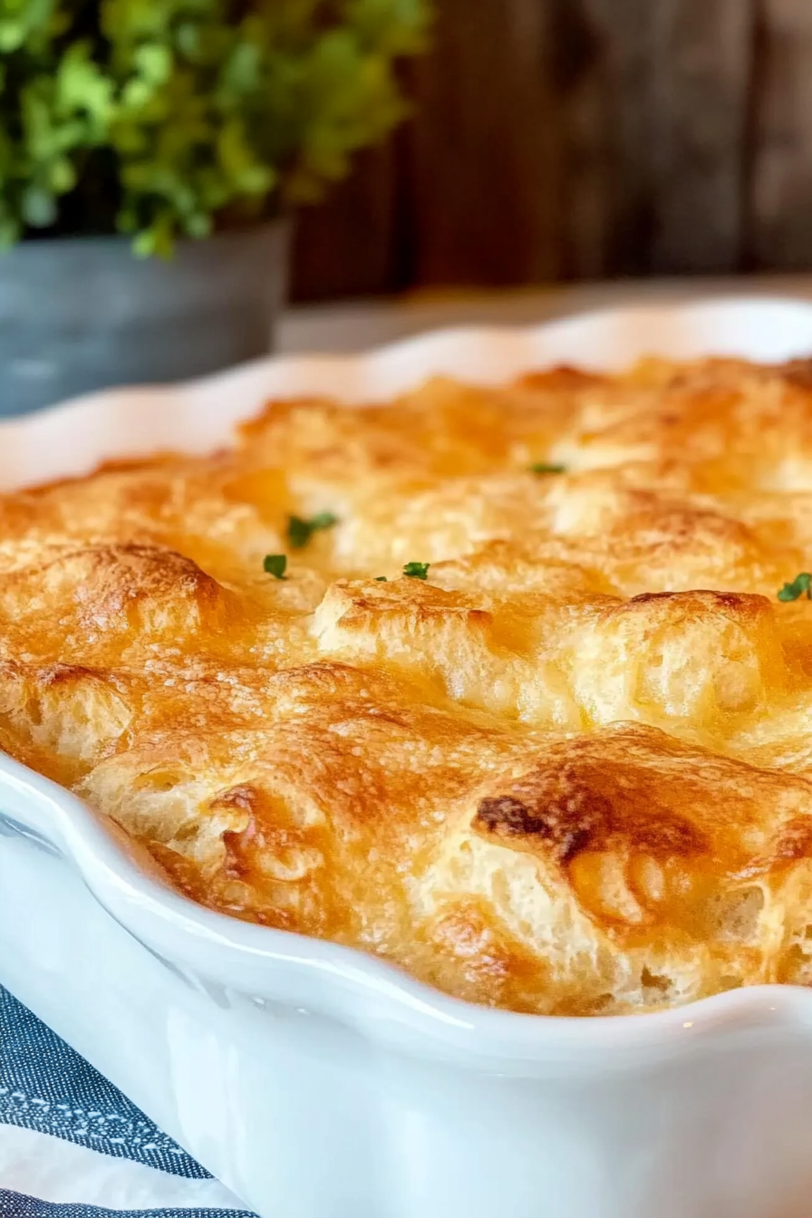 Chicken Bubble Biscuit Bake Casserole