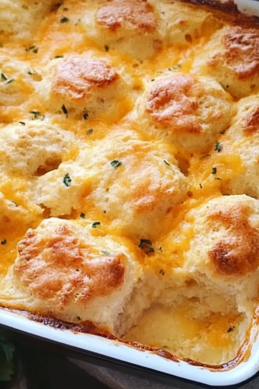 Chicken Bubble Biscuit Bake Casserole