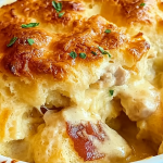 Chicken Bubble Biscuit Bake Casserole