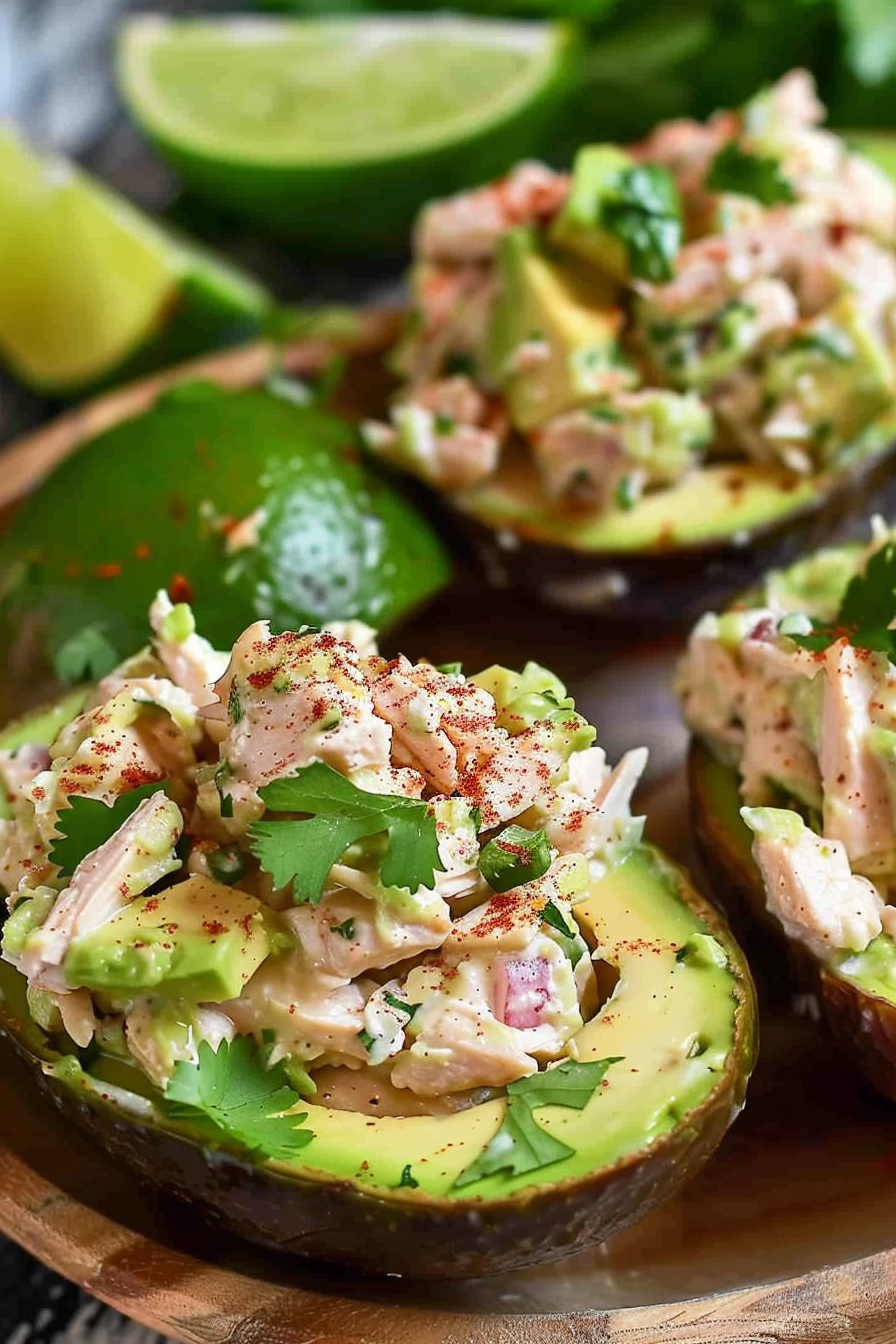 Chicken Salad Stuffed Avocado Recipe