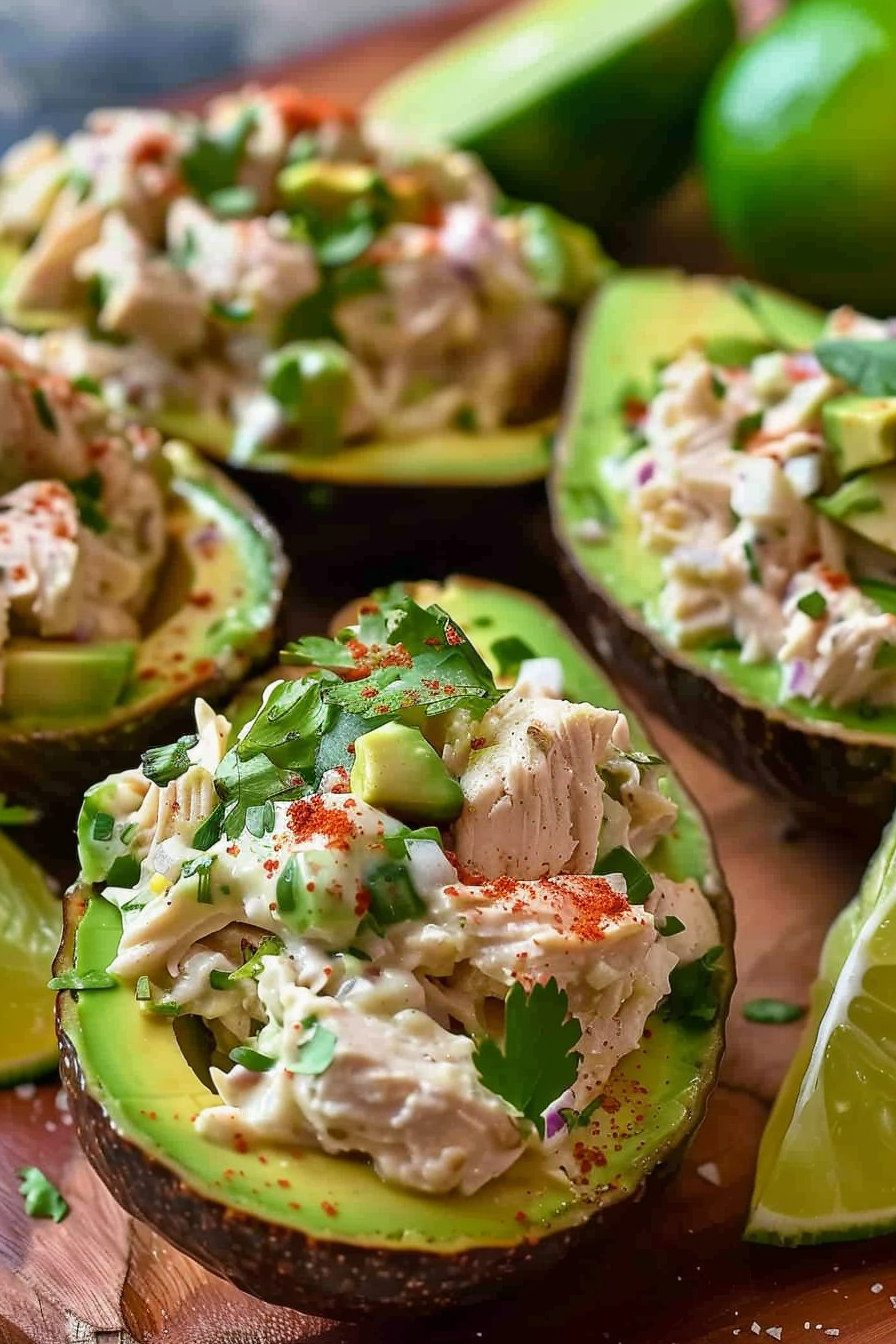 Chicken Salad Stuffed Avocado Recipe