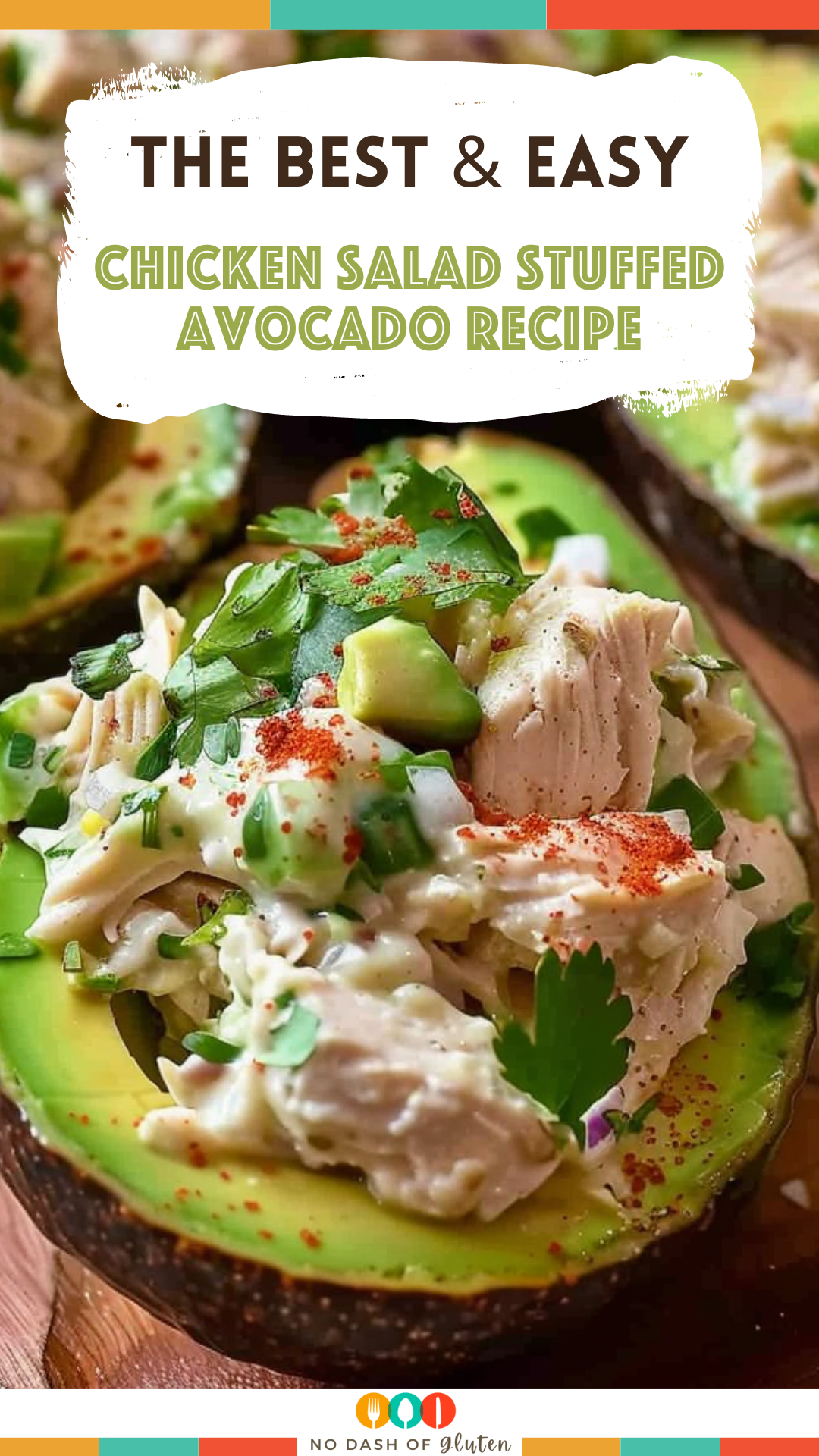 Chicken Salad Stuffed Avocado Recipe