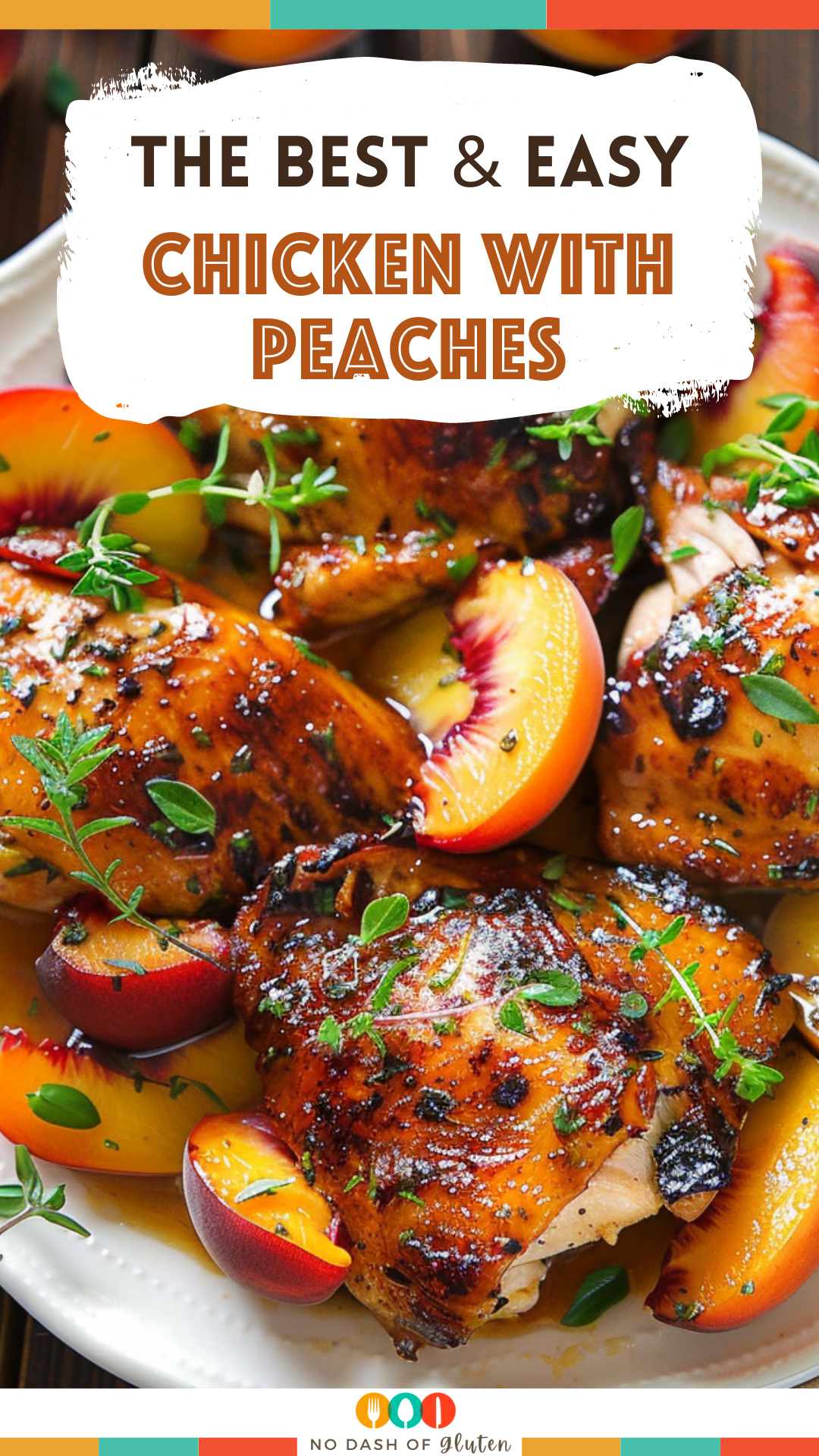 Savory Chicken with Peaches