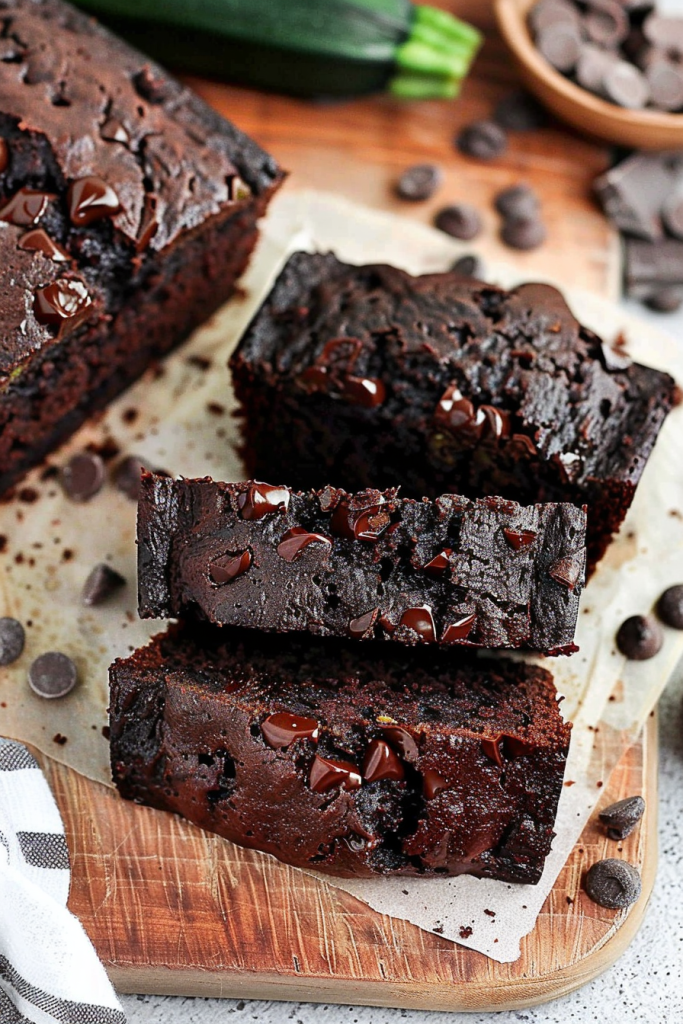 Double Chocolate Zucchini Bread