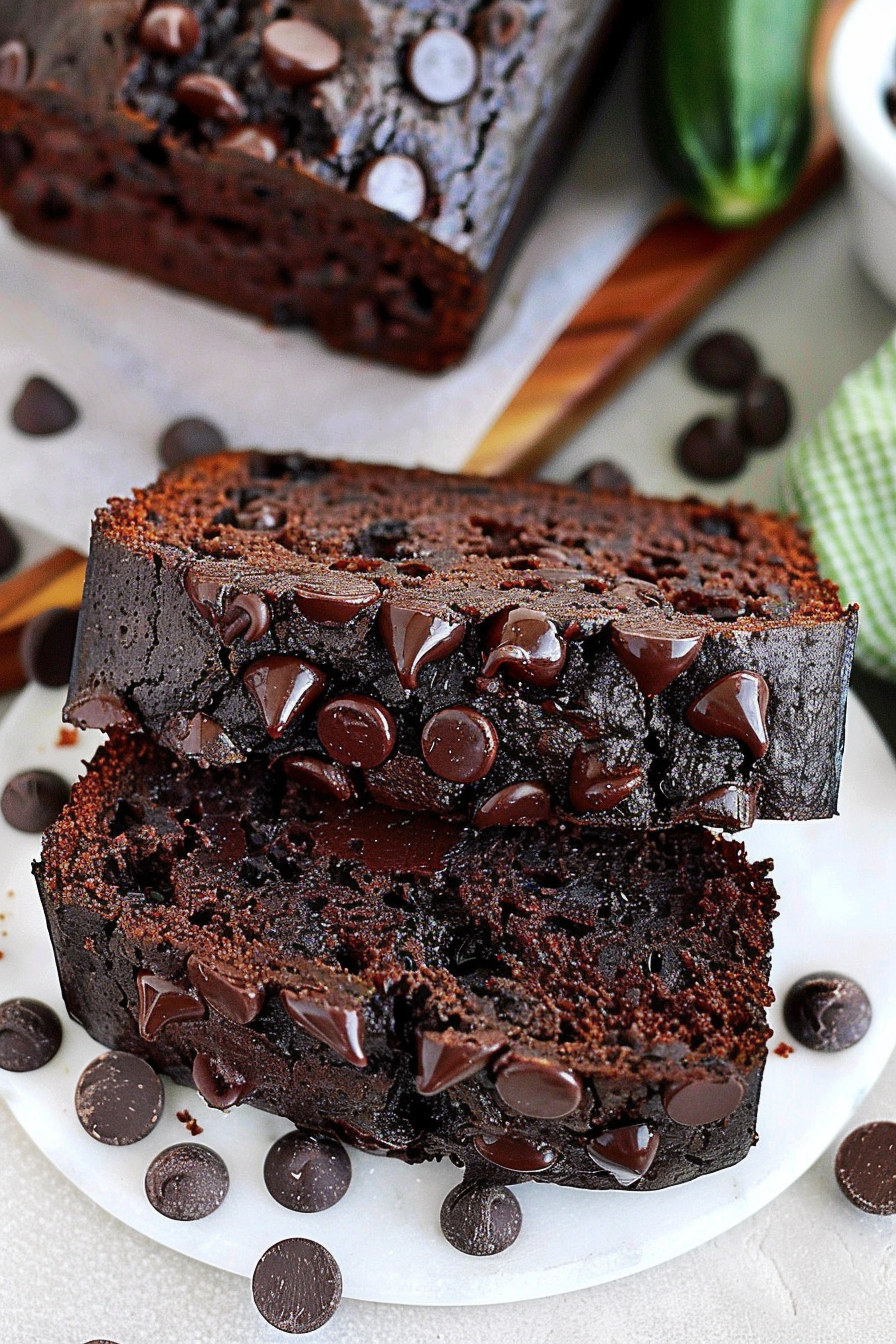 Double Chocolate Zucchini Bread