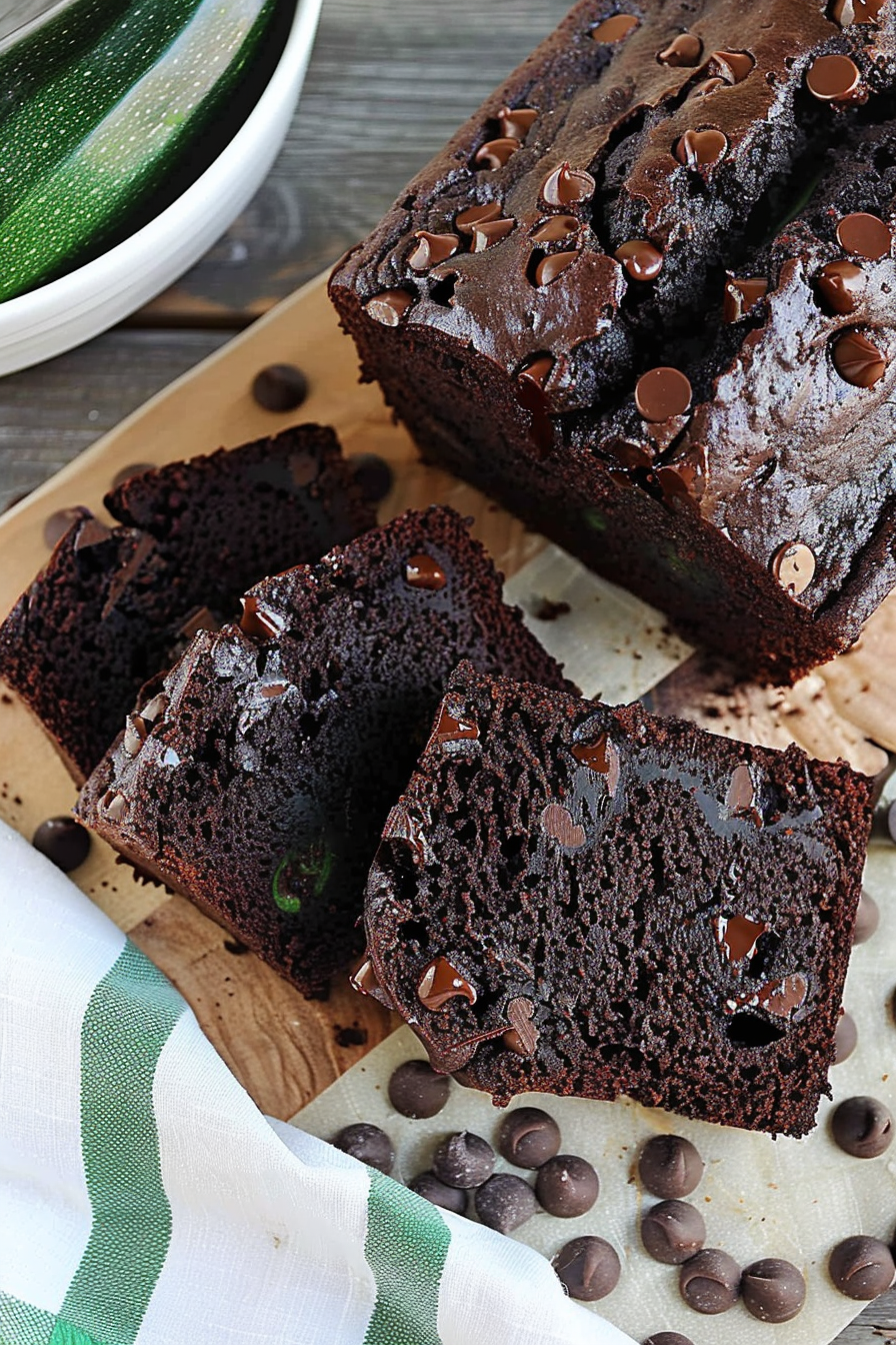 Double Chocolate Zucchini Bread