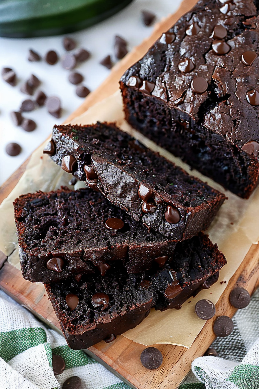 Double Chocolate Zucchini Bread