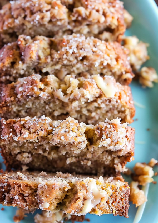 Coffee Cake Banana Bread