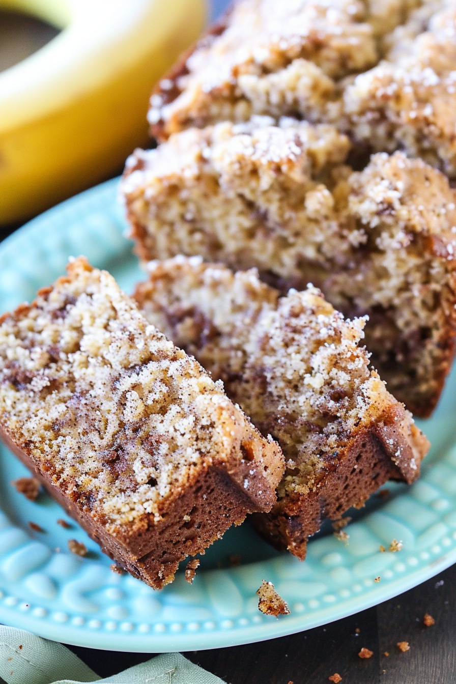 Coffee Cake Banana Bread