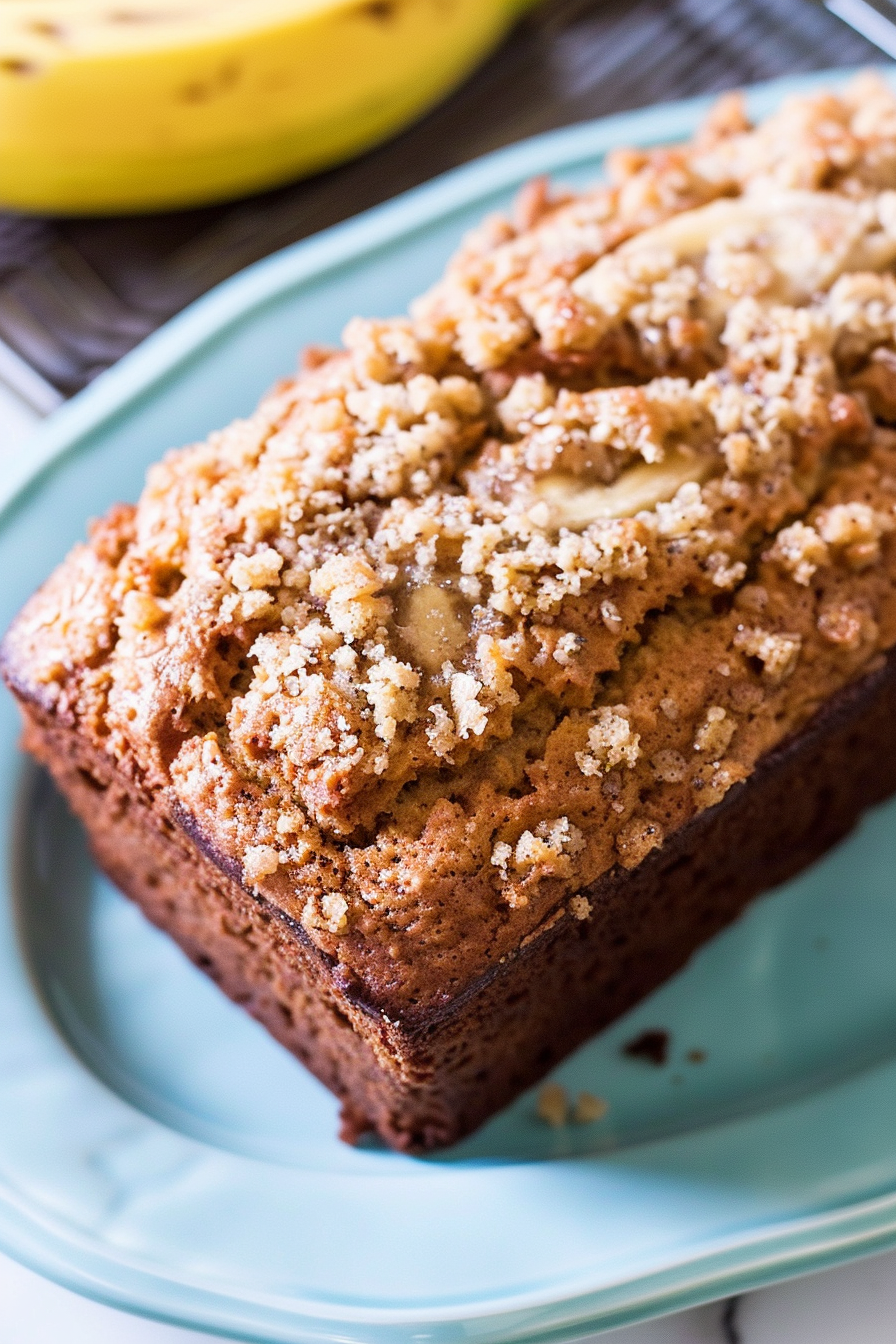 Coffee Cake Banana Bread