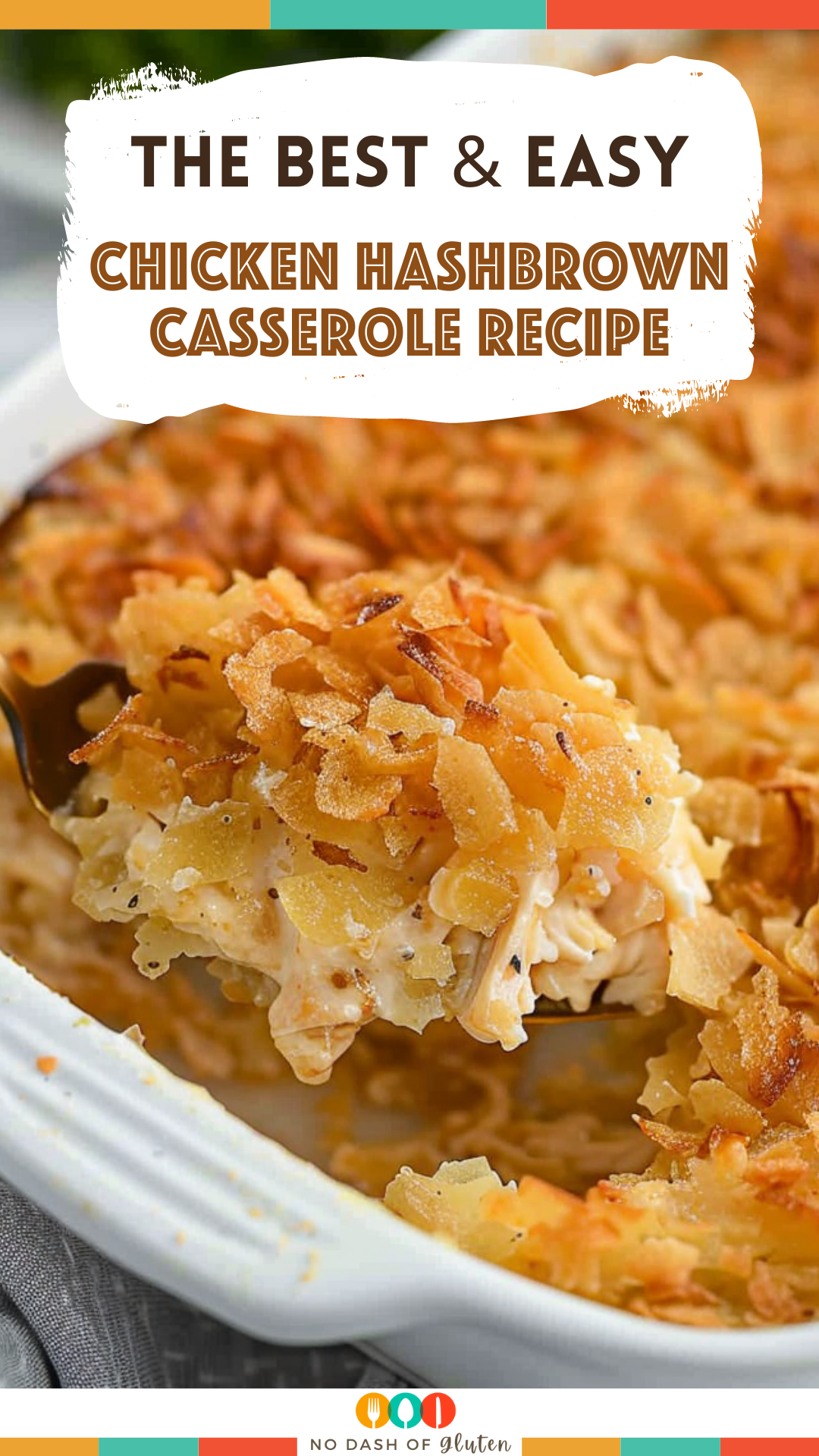 Easy Chicken Hashbrown Casserole Recipe