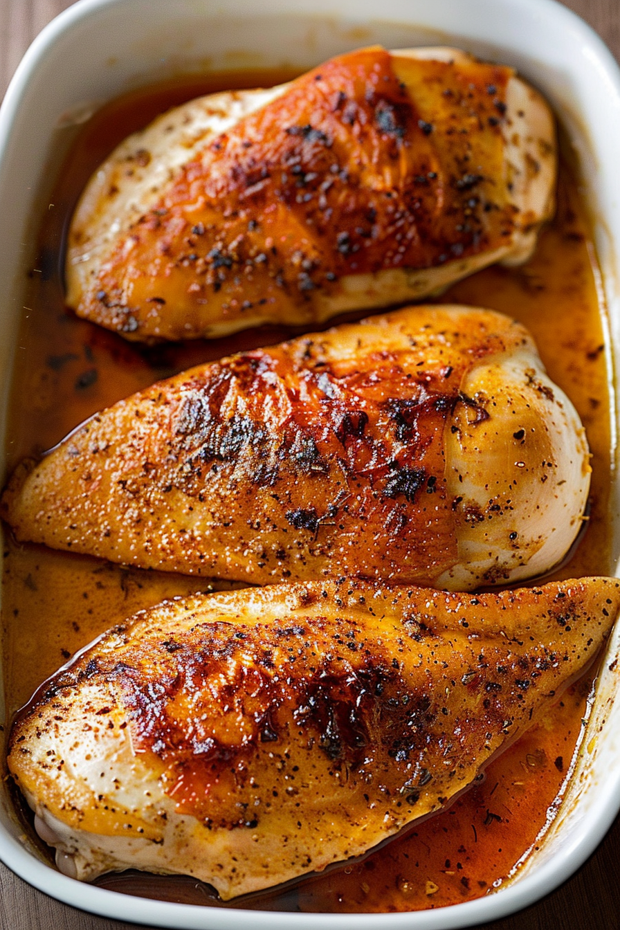 Easy Oven Baked Chicken Breast Recipe