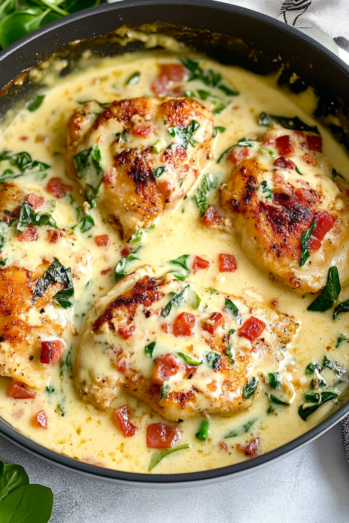 Easy Smothered Chicken