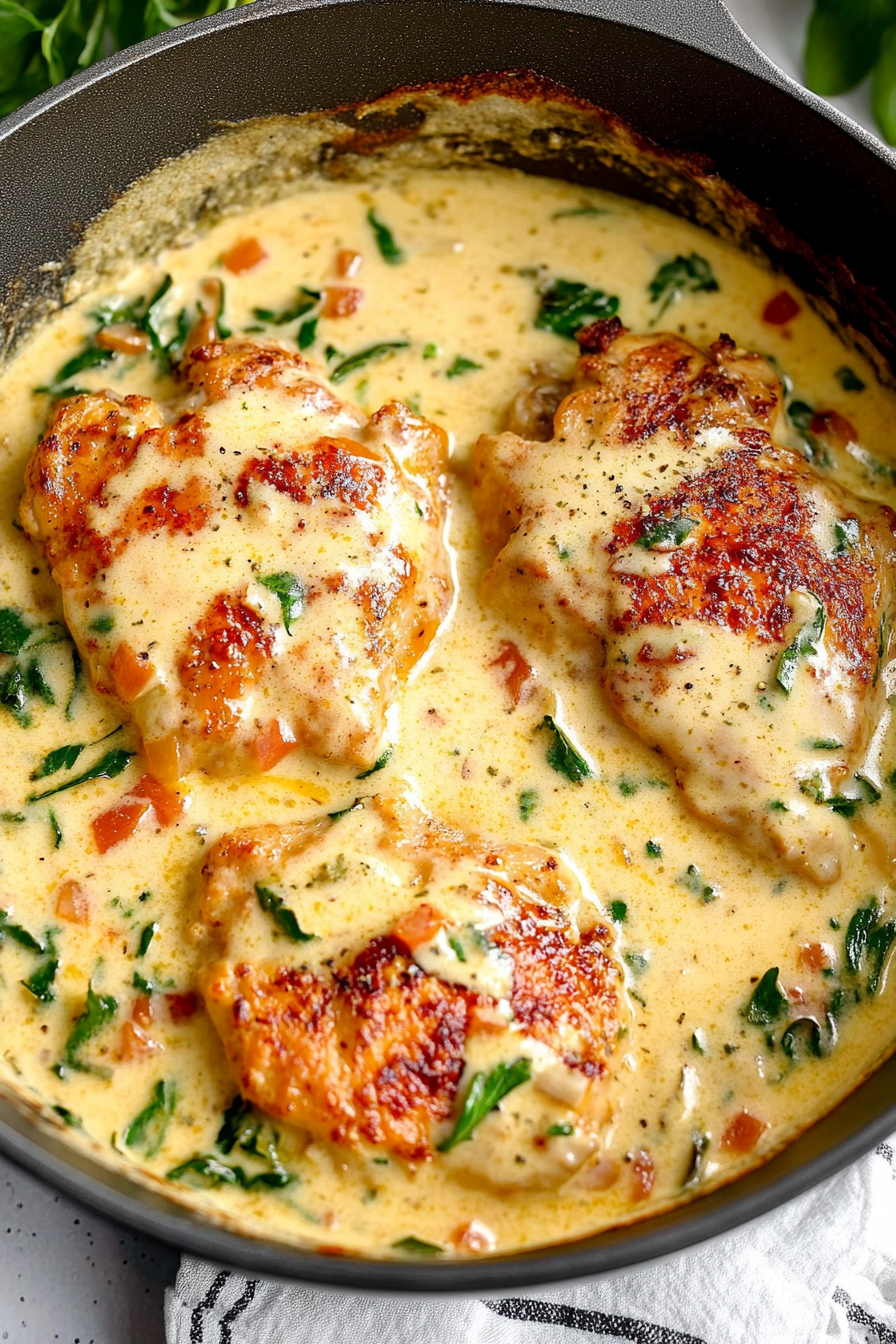 Easy Smothered Chicken