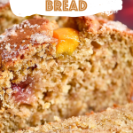 Moist Spiced Peach Bread