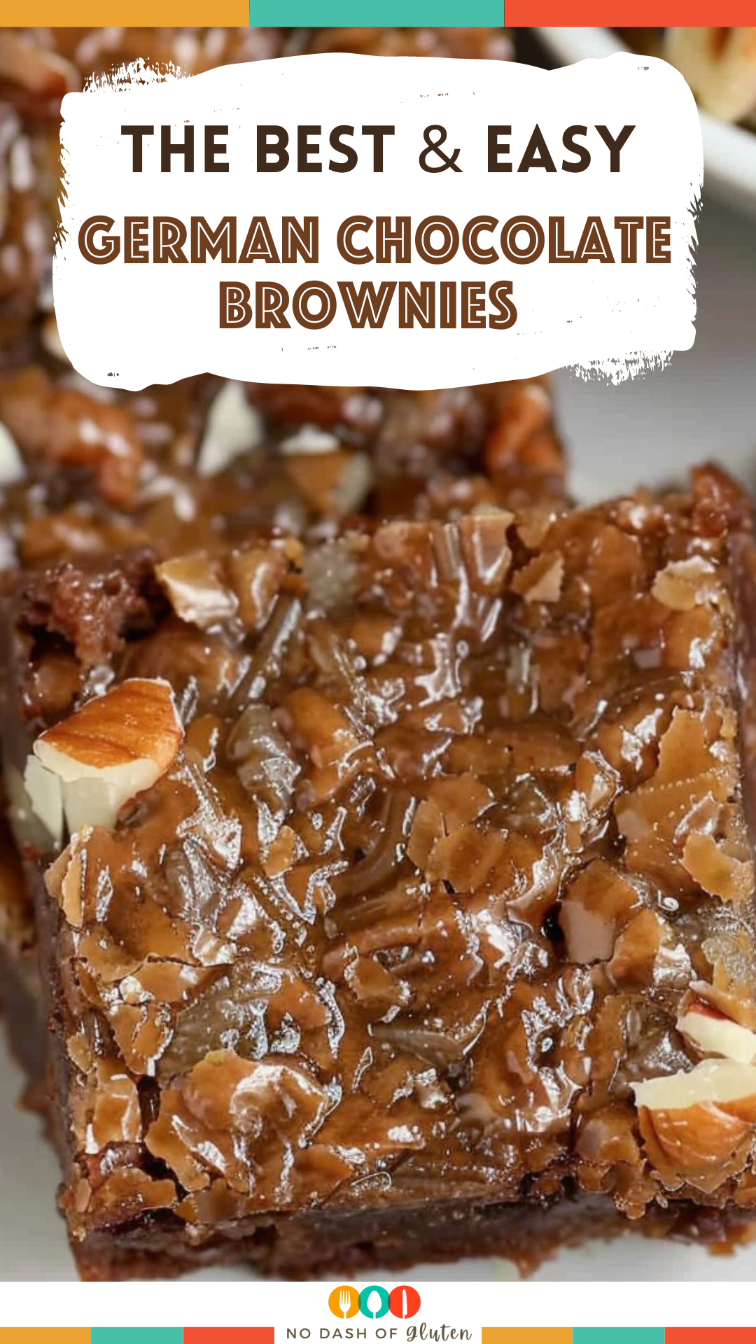 German Chocolate Brownies