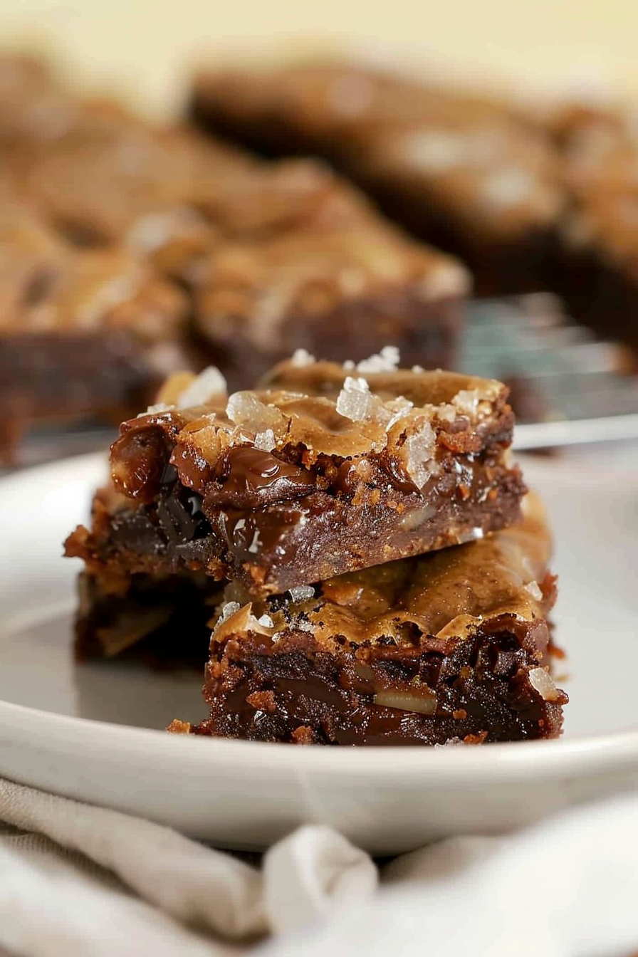 German Chocolate Brownies