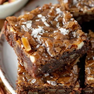 German Chocolate Brownies