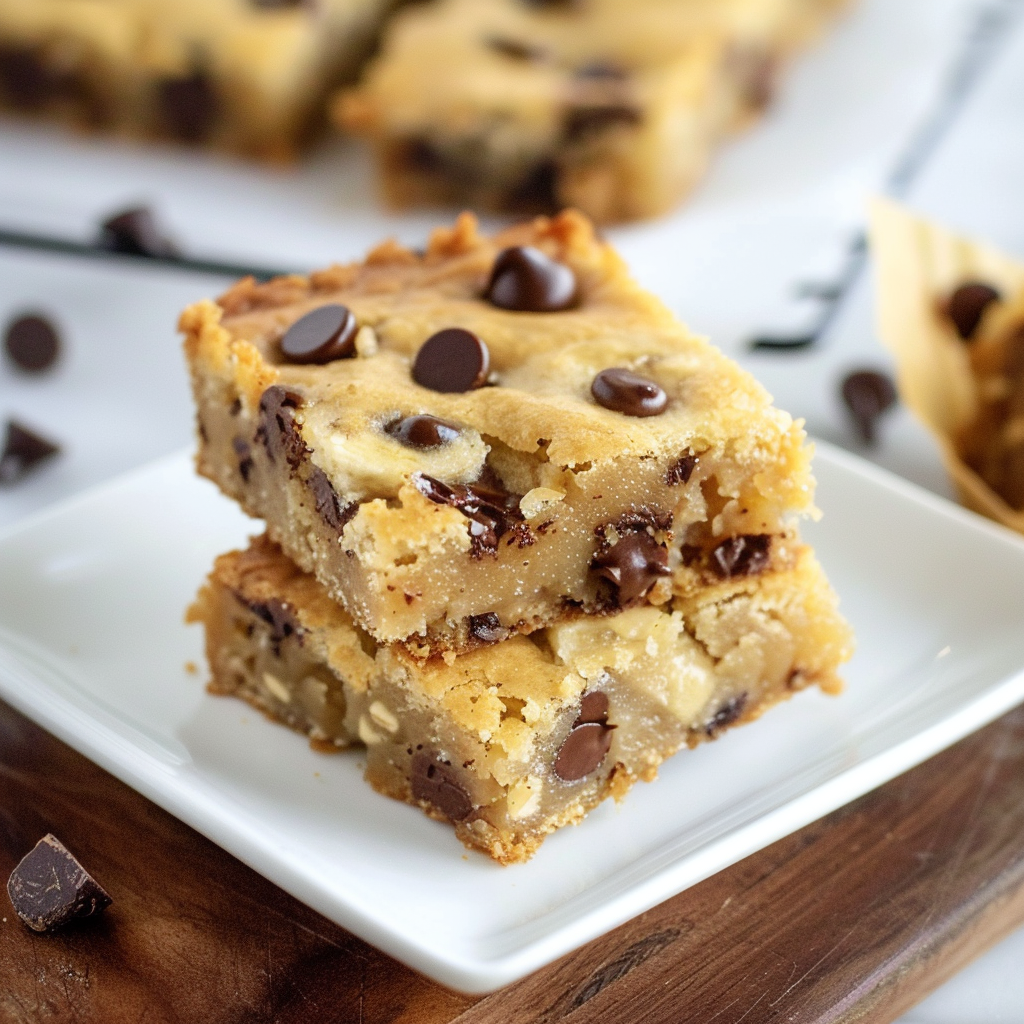 How to Make Banana Chocolate Chip Bars